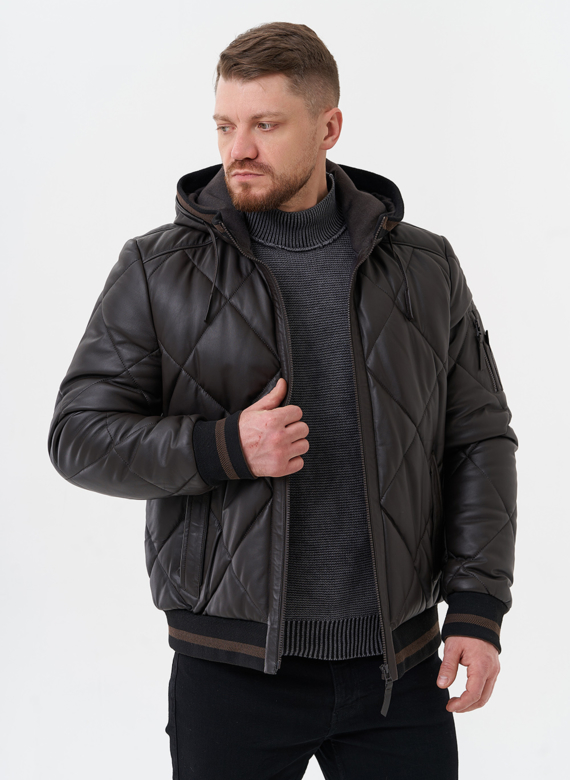 Куртка мужская из натуральной кожи 