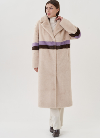 Женское пальто из эко меха Женское пальто из эко меха