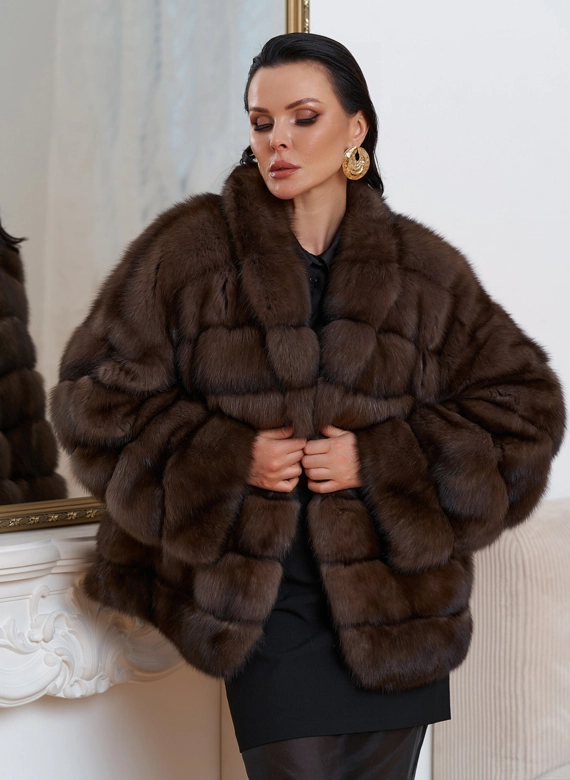 Куртка из баргузинского соболя